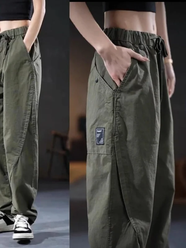 Повседневные брюки больших размеров, прямые, широкие, в рабочем стиле, свободного кроя, мужские и женские, модные осенние брюки с высокой талией
Повседневные брюки больших размеров, прямые, широкие, в рабочем стиле, свободного кроя, мужские и женские, модные осенние брюки с высокой талией