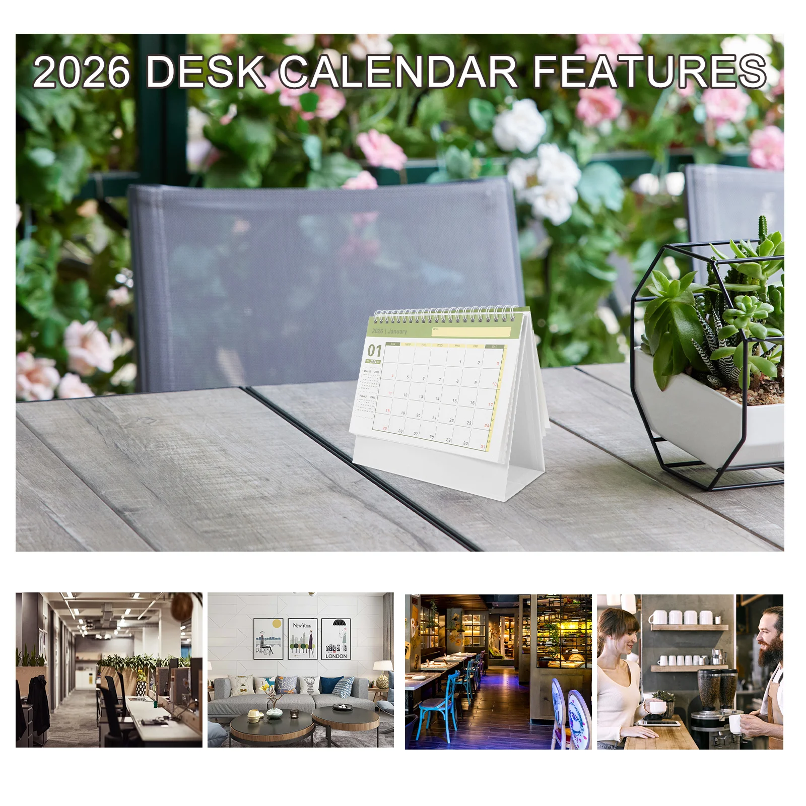2026 Desk Calendar Mini Small Standing Flip Design Thick Paper Dated Planner For Home Office School Gift Christmas New Year
2026 Desk Calendar Mini Small Standing Flip Design Thick Paper Dated Planner For Home Office School Gift Christmas New Year