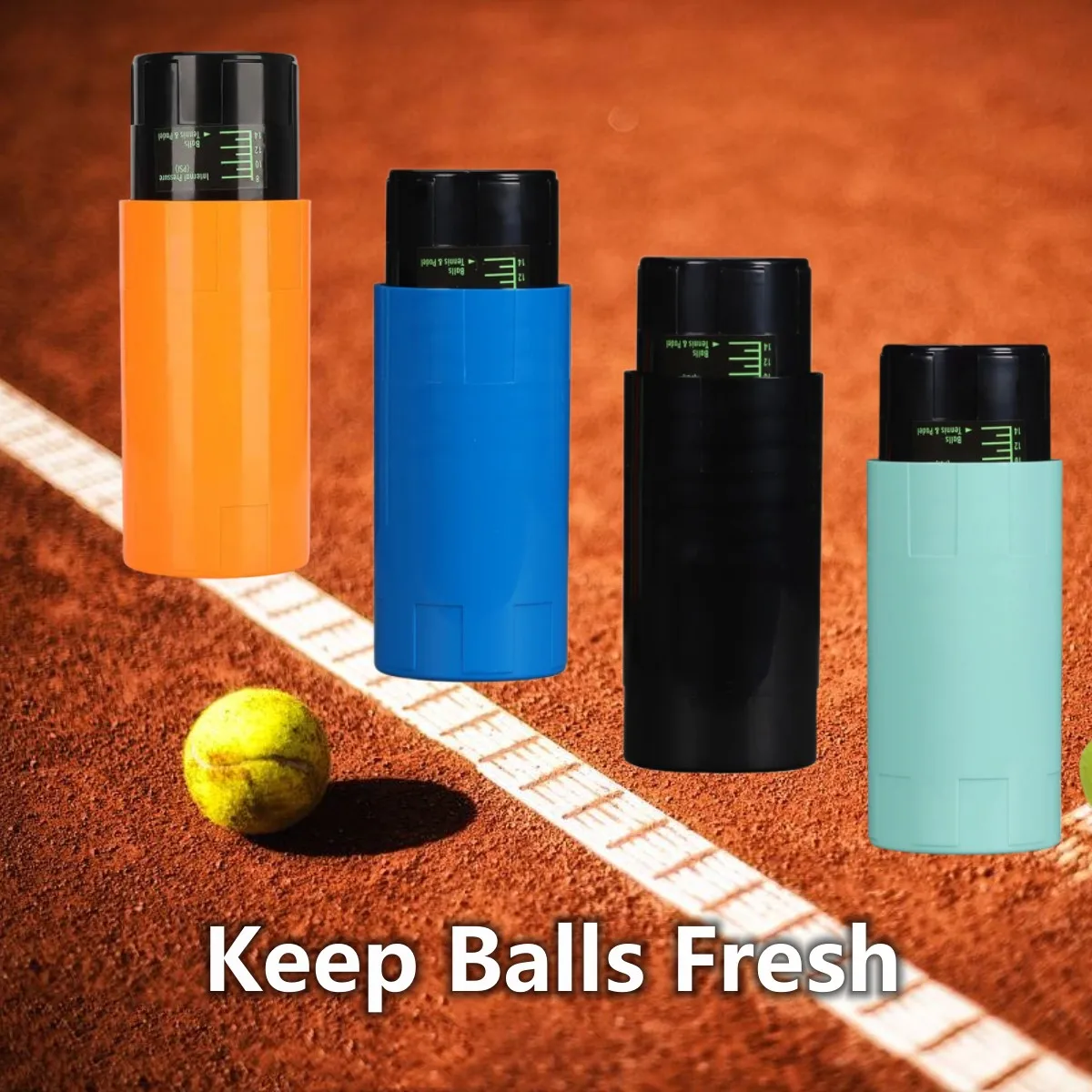 Tennis Ball Saver Pressure Maintain Repair Container Tennis Ball Storage That Keeps Balls Fresh Bouncing Like New
Tennis Ball Saver Pressure Maintain Repair Container Tennis Ball Storage That Keeps Balls Fresh Bouncing Like New