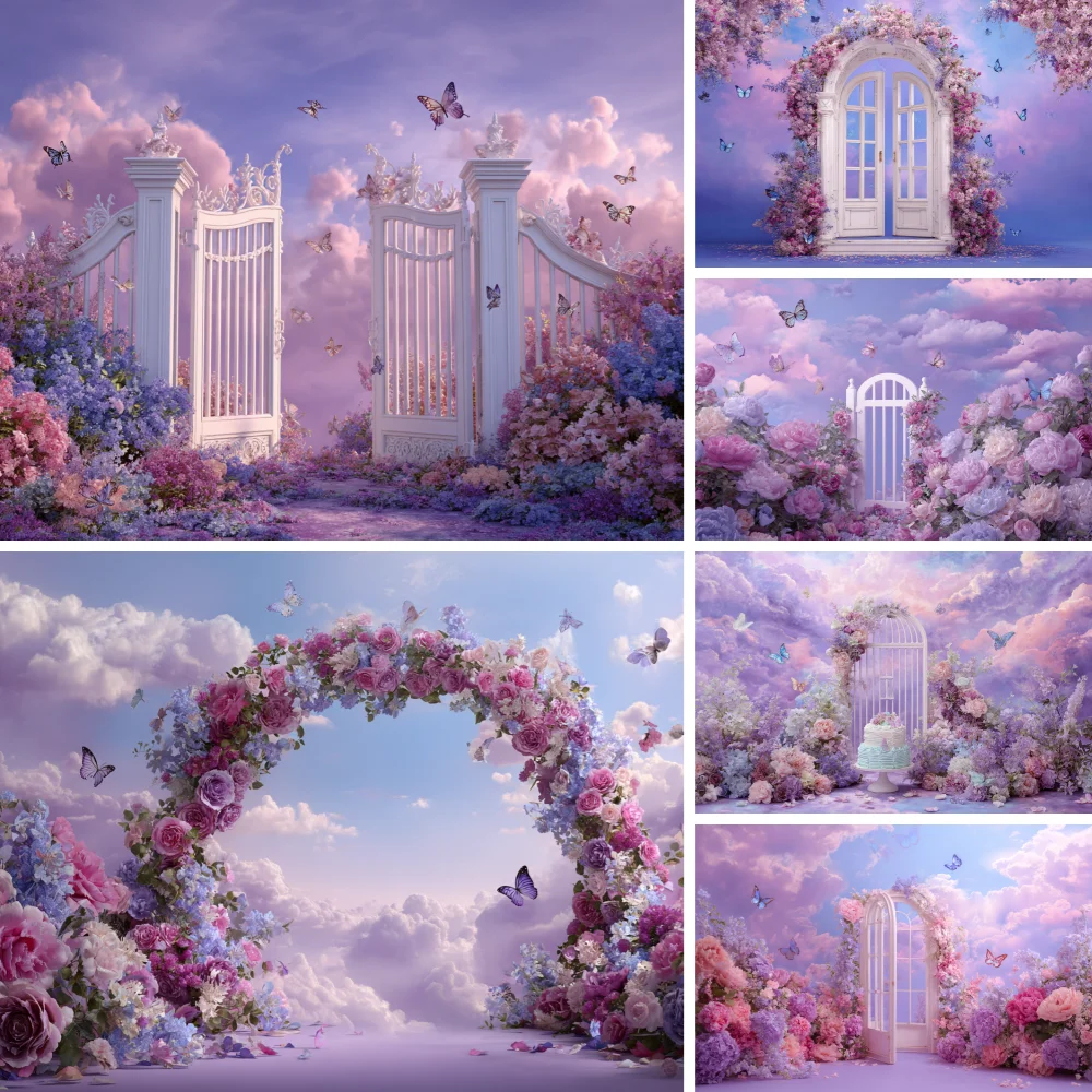 Dreamy Flowers Butterfly Birthday Party Photography Backdrop Baby Shower Kids Portrait Photoshoot Background Photostudio Props
Dreamy Flowers Butterfly Birthday Party Photography Backdrop Baby Shower Kids Portrait Photoshoot Background Photostudio Props