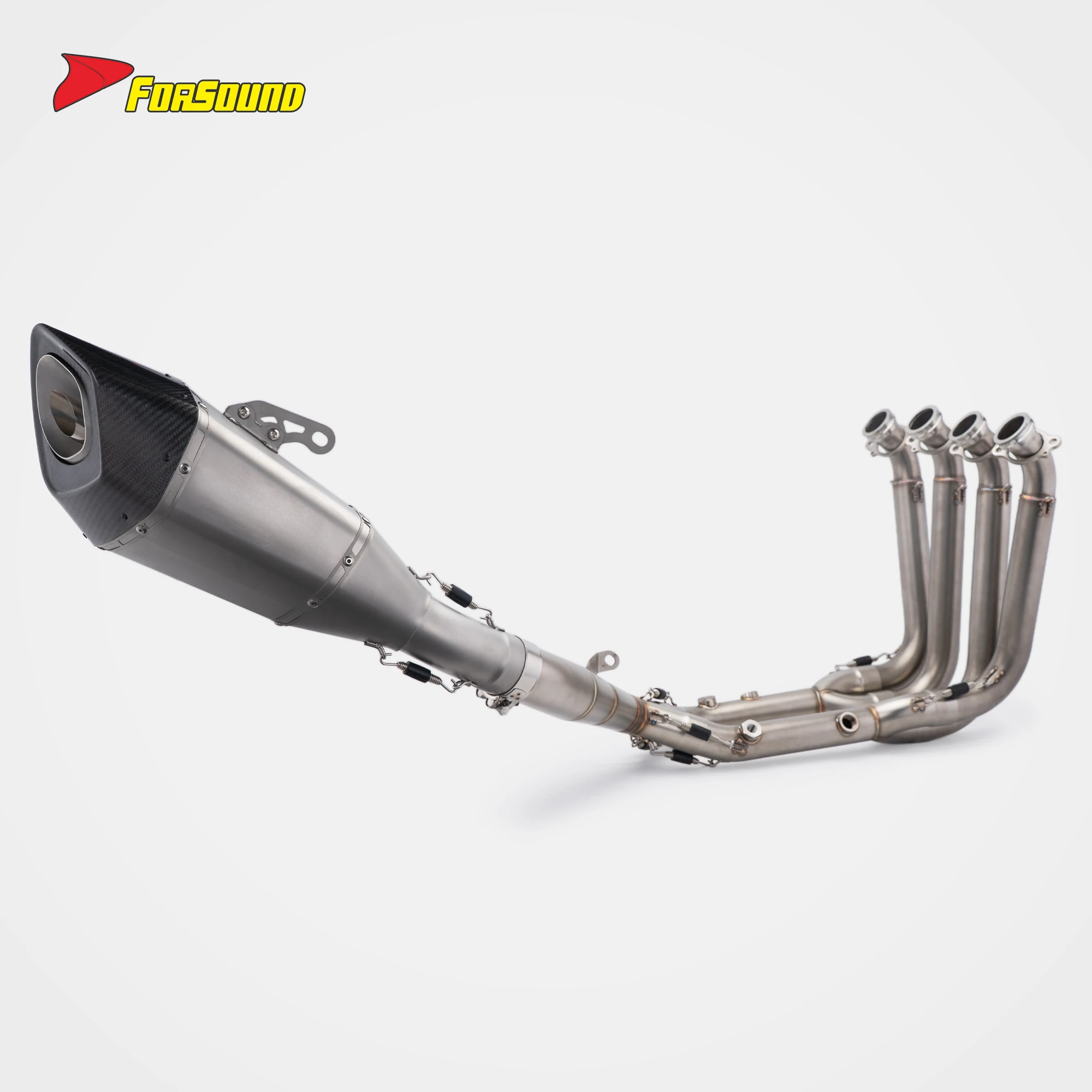 Forsound Factory Wholesale Price Motorcycle Exhaust System Stainless Steel Muffler Full System for Bmw S1000rr
Forsound Factory Wholesale Price Motorcycle Exhaust System Stainless Steel Muffler Full System for Bmw S1000rr