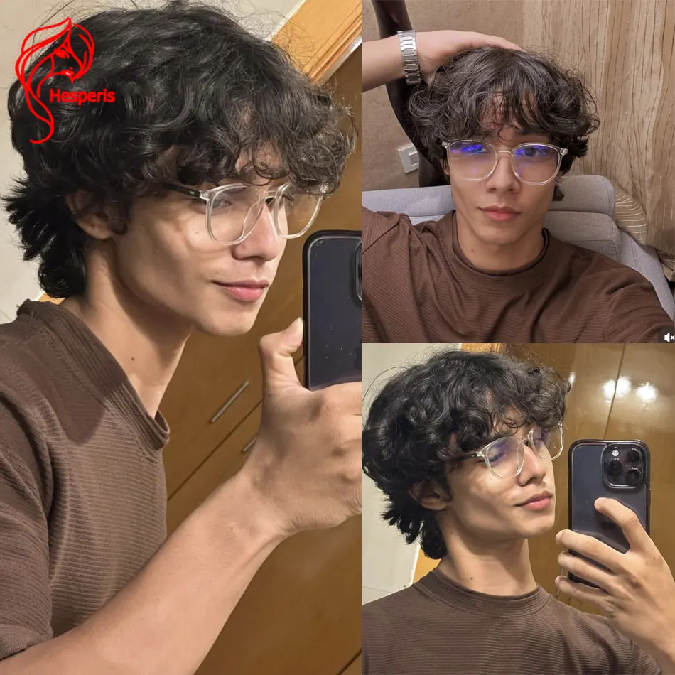 Hesperis Natural Color Glueless Human Man Hair Curly Wigs With Bang 13x6 Lace Front Wigs For Male Short Cut Men Human Lace Wig
Hesperis Natural Color Glueless Human Man Hair Curly Wigs With Bang 13x6 Lace Front Wigs For Male Short Cut Men Human Lace Wig