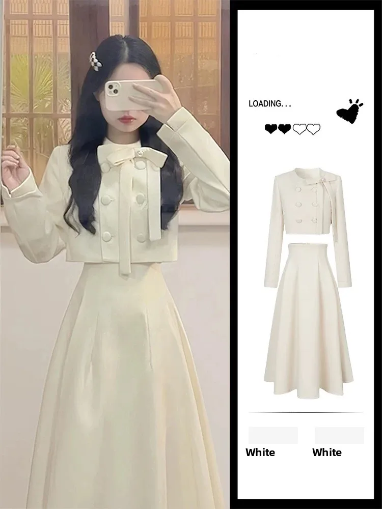 Rich Girl Preppy Style Fashion Set Women's Autumn Winter Outfit Elegant Ladylike Complete Set Small Size Young Adult
Rich Girl Preppy Style Fashion Set Women's Autumn Winter Outfit Elegant Ladylike Complete Set Small Size Young Adult