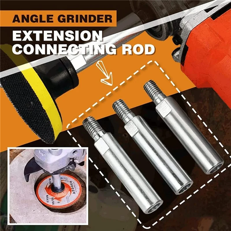 A26F-5/8Inch-11 Thread Angle Grinder Extension Shaft, Angle Grinder Extension Connecting Rod Car Polishing Adapter
A26F-5/8Inch-11 Thread Angle Grinder Extension Shaft, Angle Grinder Extension Connecting Rod Car Polishing Adapter