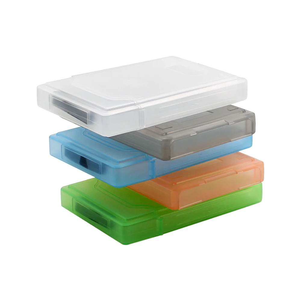 2.5 inch IDE SATA HDD Hard Disk Drive Protection Storage Box Portable Plastic Protective Cover Case Game Accessories
2.5 inch IDE SATA HDD Hard Disk Drive Protection Storage Box Portable Plastic Protective Cover Case Game Accessories