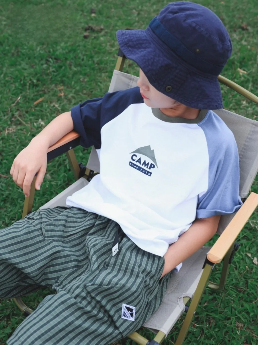 FaceC Color Block Shoulder T-Shirt for Boys Summer New Cotton Loose Fit round Neck Short Sleeve Kids Clothing Outdoor Style
FaceC Color Block Shoulder T-Shirt for Boys Summer New Cotton Loose Fit round Neck Short Sleeve Kids Clothing Outdoor Style