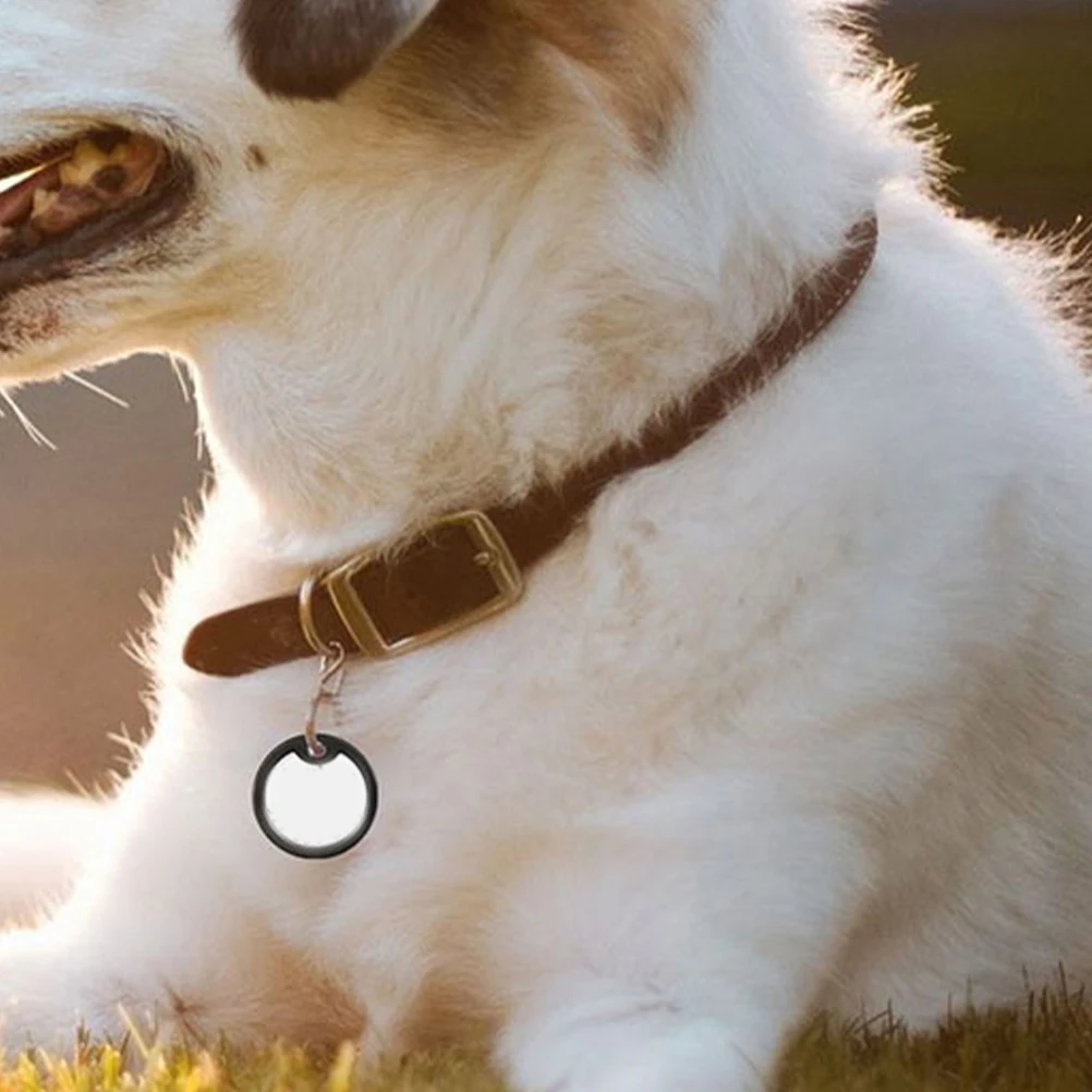 8pcs Dog Tag Protective Cover Silicone Pet Collar Silencers Black ID Card Rabies Tags Dog Name Round Protector
8pcs Dog Tag Protective Cover Silicone Pet Collar Silencers Black ID Card Rabies Tags Dog Name Round Protector