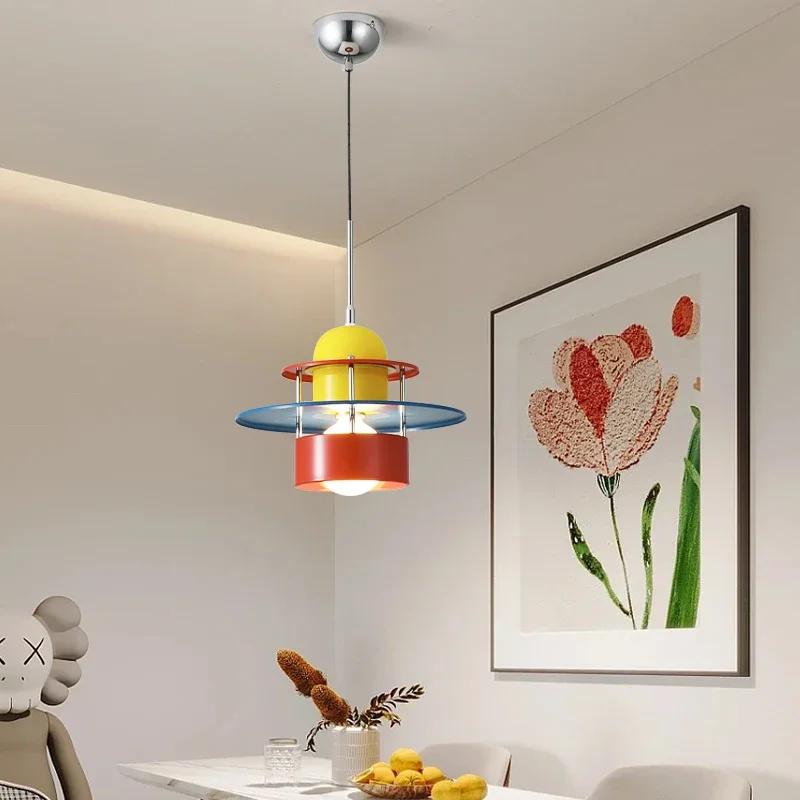 Memphis Red Yellow Blue Wrought Iron E27 Ceiling Pendant Lights Personality Living Room Restaurant Bedroom Bedside Hanging Lamps
Memphis Red Yellow Blue Wrought Iron E27 Ceiling Pendant Lights Personality Living Room Restaurant Bedroom Bedside Hanging Lamps