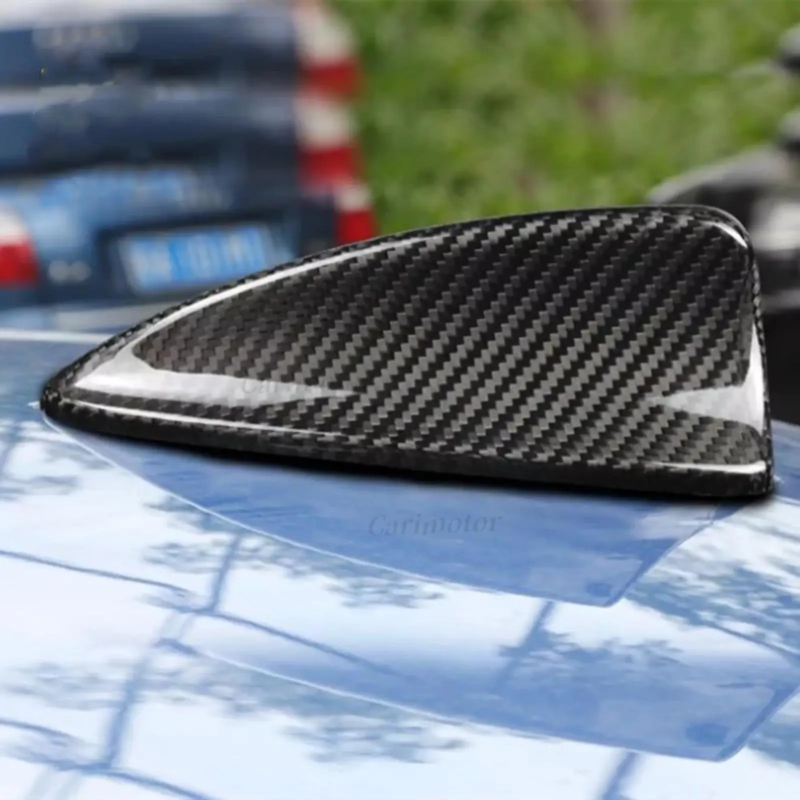 REAL Carbon Fiber Shark Fin Antenna Trim Frame Cover for BMW 5 Series E60 E61 2003-2010
REAL Carbon Fiber Shark Fin Antenna Trim Frame Cover for BMW 5 Series E60 E61 2003-2010