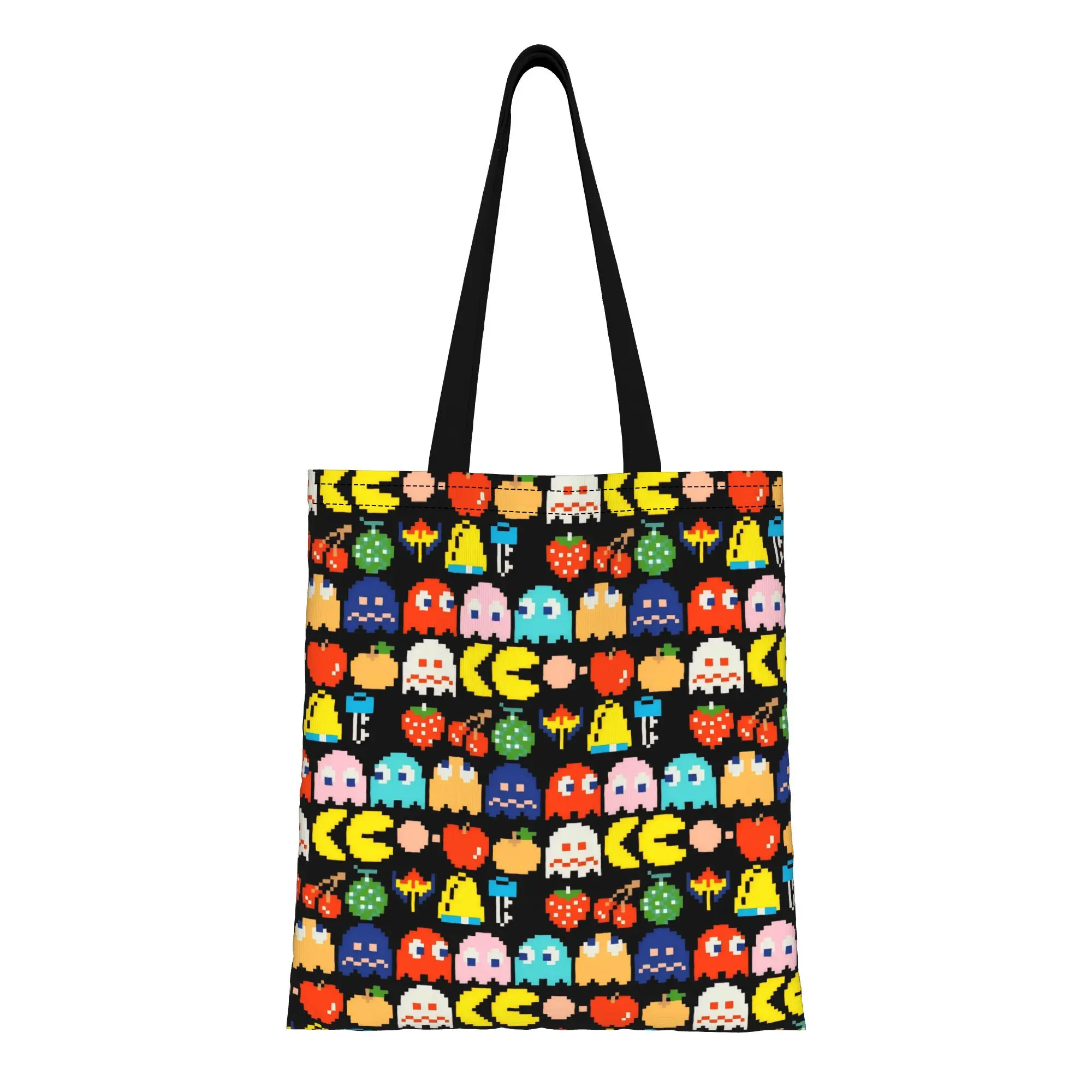 Pac Man 5 BANDAI Canvas Tote Bag Perfect for Outdoor Women's Top-Handle Bags
Pac Man 5 BANDAI Canvas Tote Bag Perfect for Outdoor Women's Top-Handle Bags