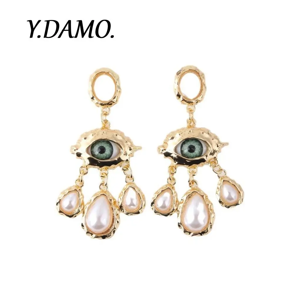 Damo Gothic Style Earrings For Women Trendy Evil Eye Earrings Stainless Steel Jewelry Unnsual Designer Luxury Jewelry Party Gift
Damo Gothic Style Earrings For Women Trendy Evil Eye Earrings Stainless Steel Jewelry Unnsual Designer Luxury Jewelry Party Gift