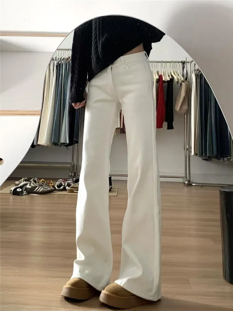 American Vintage Low Waist Loose Women's Jeans Extended Length Bell Bottoms Slimming Effect High Waist Floor Length Pants
American Vintage Low Waist Loose Women's Jeans Extended Length Bell Bottoms Slimming Effect High Waist Floor Length Pants