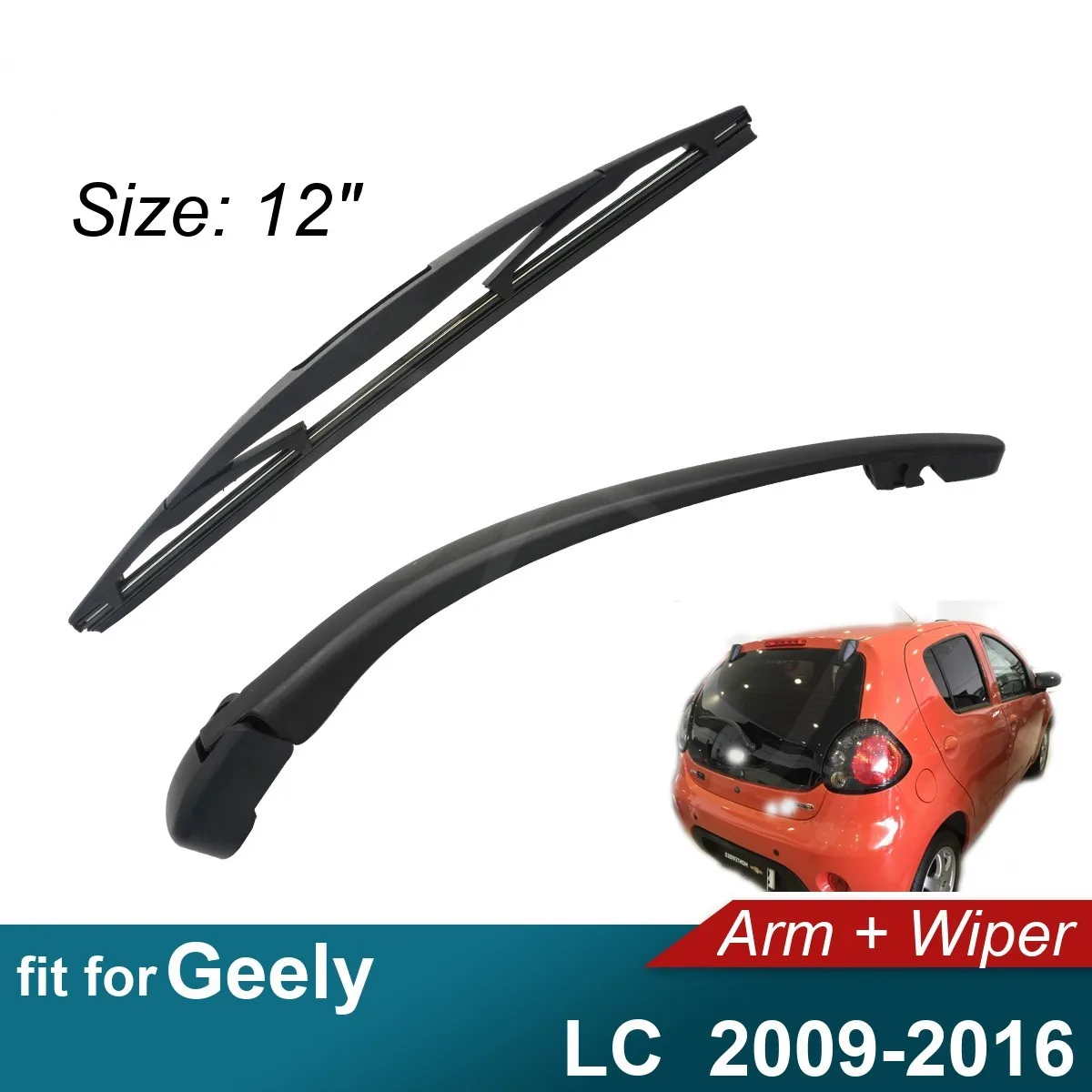 Car Rear Arm Wiper for Geely LC 2009-2016 Fit Tailgate Window Rain Brush Windshield Windscreen 2011 2012 2013 2014 2015 2016
Car Rear Arm Wiper for Geely LC 2009-2016 Fit Tailgate Window Rain Brush Windshield Windscreen 2011 2012 2013 2014 2015 2016