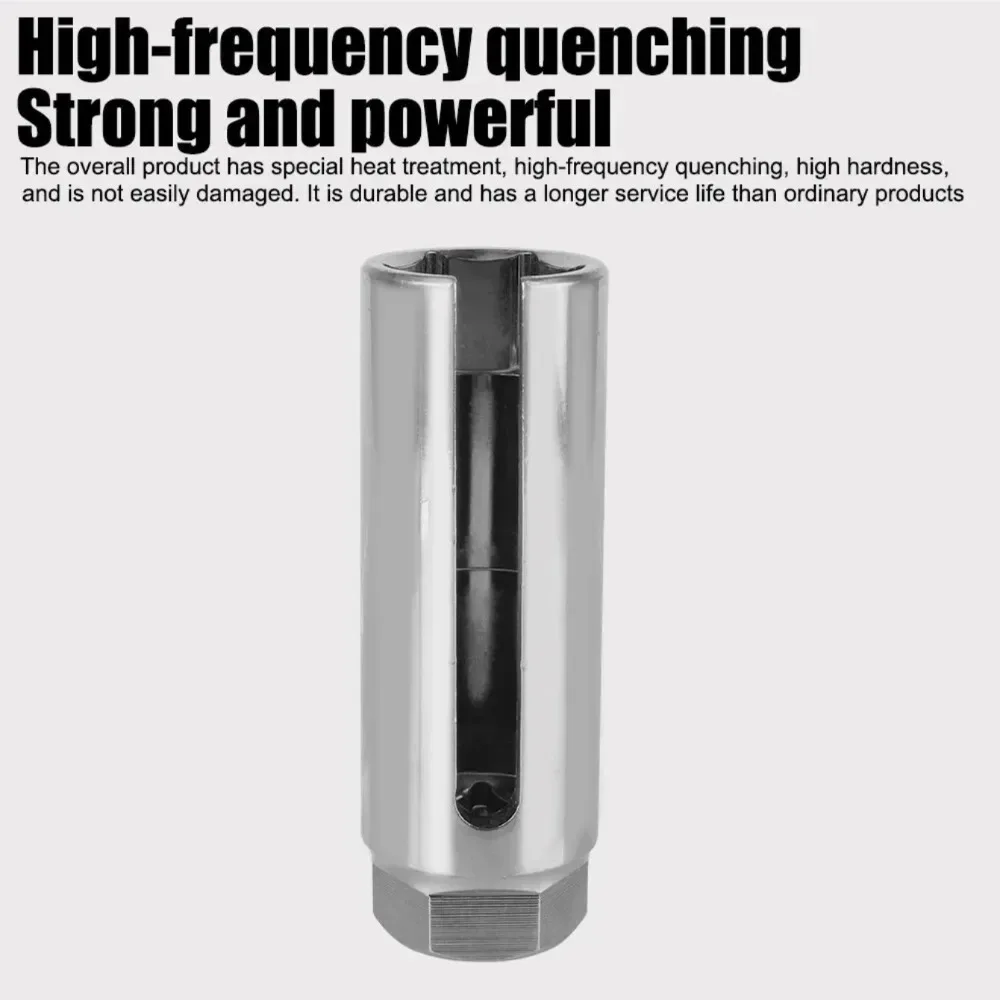 22mm 1/2" Drive O2 Sensor Socket Wrench Universal Oxygen Sensor Removal Installation Tool for Car Truck SUV Auto Repair
22mm 1/2" Drive O2 Sensor Socket Wrench Universal Oxygen Sensor Removal Installation Tool for Car Truck SUV Auto Repair