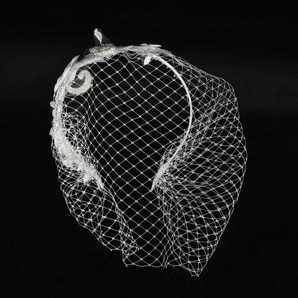 Bride Mesh Headdress Elegant Hair Headwear Flower Decor Wedding Party Festival Woman Lady Female Ha5493 Lightweight Easy Match 
Bride Mesh Headdress Elegant Hair Headwear Flower Decor Wedding Party Festival Woman Lady Female Ha5493 Lightweight Easy Match