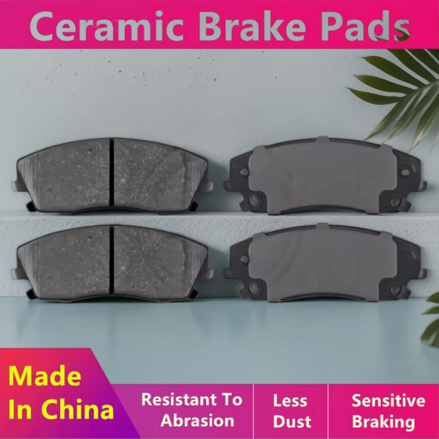 For Chrysler 300C Front Brake Pads (Version: BR3) 5142555AA 5174001AA 5174001AB 5174001AC/ Auto Parts -57005
For Chrysler 300C Front Brake Pads (Version: BR3) 5142555AA 5174001AA 5174001AB 5174001AC/ Auto Parts -57005