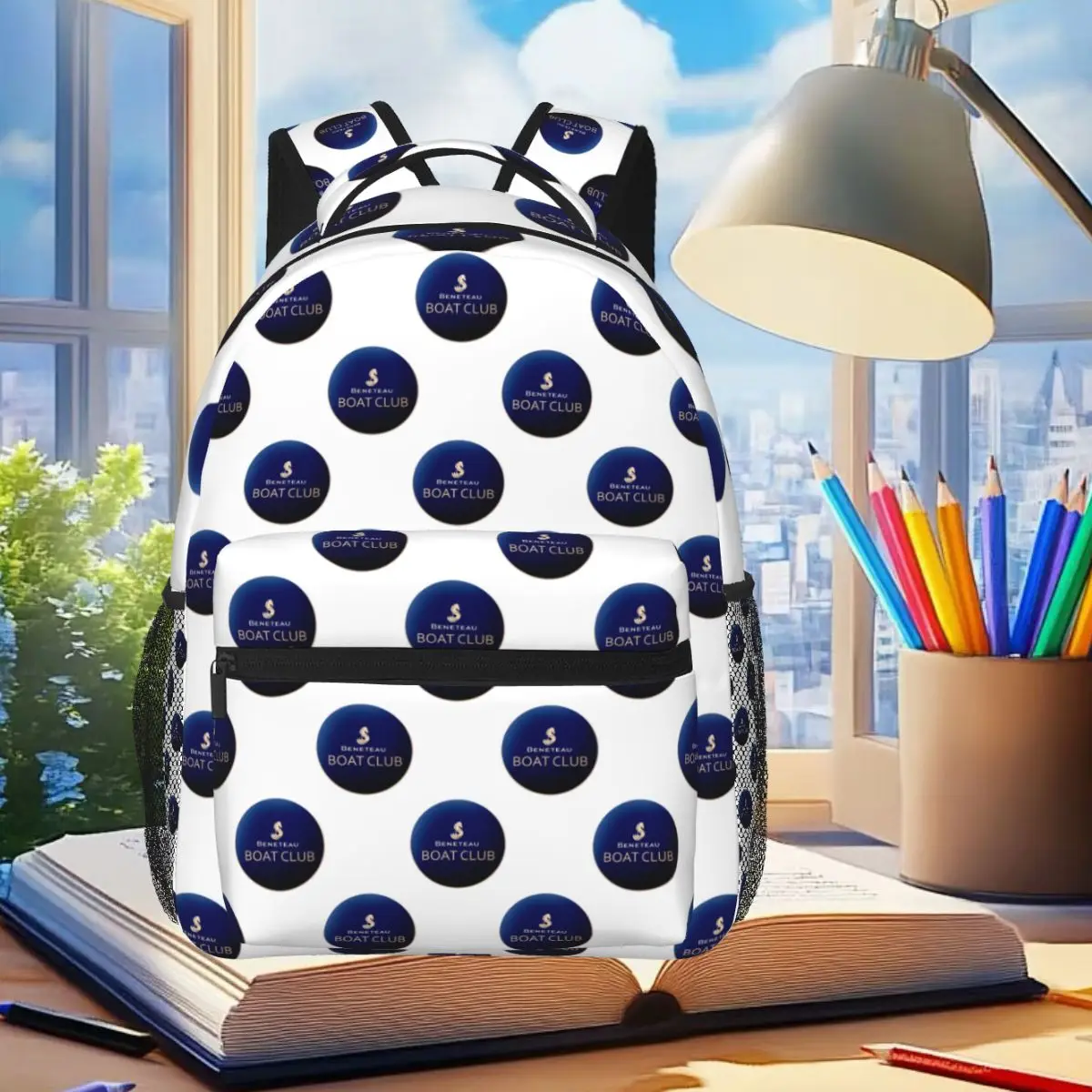 Beneteau Boat Club Backpack Student Boys Girls BookBag Kids School Bag Laptop Shoulder Bags for Men Women
Beneteau Boat Club Backpack Student Boys Girls BookBag Kids School Bag Laptop Shoulder Bags for Men Women