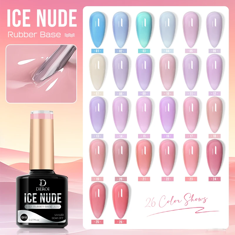 CNails Jelly Natural Nude Rubber Base Coat Color Nail Gel Polish Semi Permanent UV LED Gel Soak Off Varnish Nail Art Supplies
CNails Jelly Natural Nude Rubber Base Coat Color Nail Gel Polish Semi Permanent UV LED Gel Soak Off Varnish Nail Art Supplies