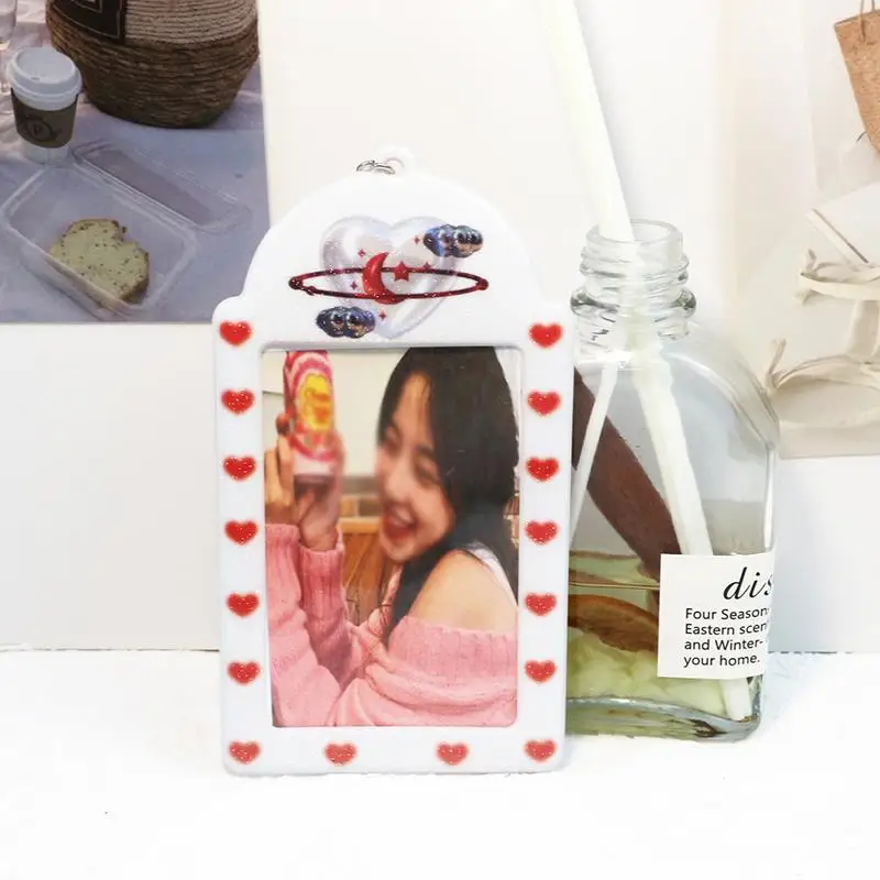 Three Inch Love Card Sleeve PVC Student Campus ID Bus Card Holder Small Card Storage Printed Card Sleeve Cute Photocard Holder
Three Inch Love Card Sleeve PVC Student Campus ID Bus Card Holder Small Card Storage Printed Card Sleeve Cute Photocard Holder