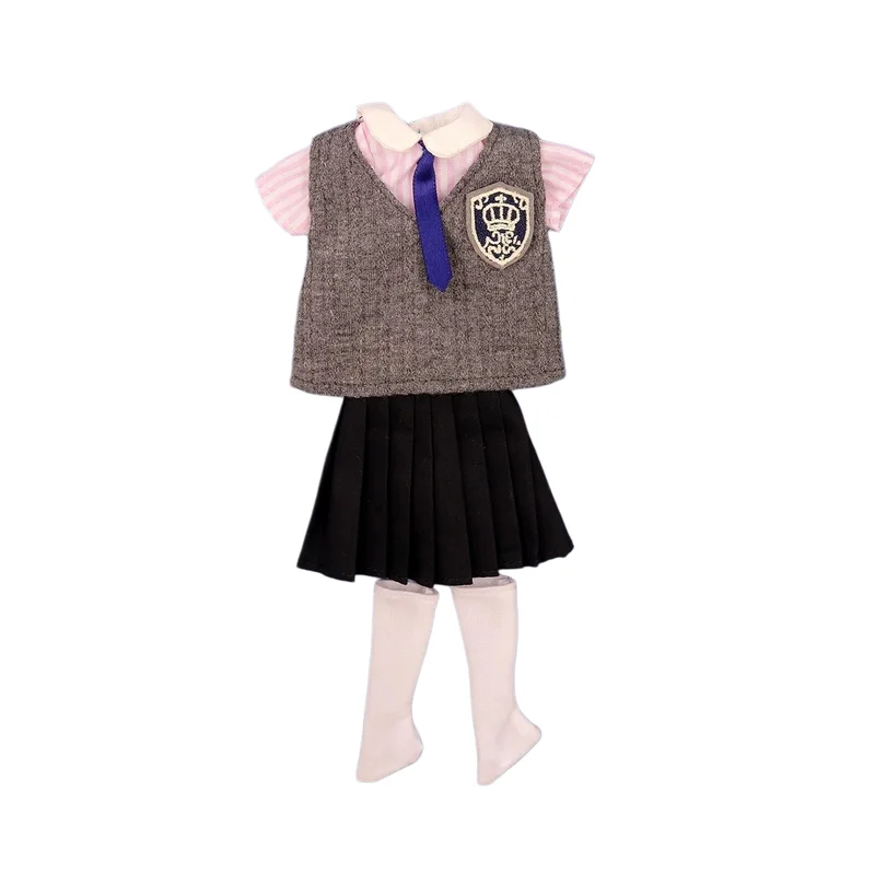 Icy Dbs Little Cloth Doll British College Pleated Skirt Dress Set 19 Joint Ob24 Student Uniform, Children'S Clothing Dress Gifts
Icy Dbs Little Cloth Doll British College Pleated Skirt Dress Set 19 Joint Ob24 Student Uniform, Children'S Clothing Dress Gifts