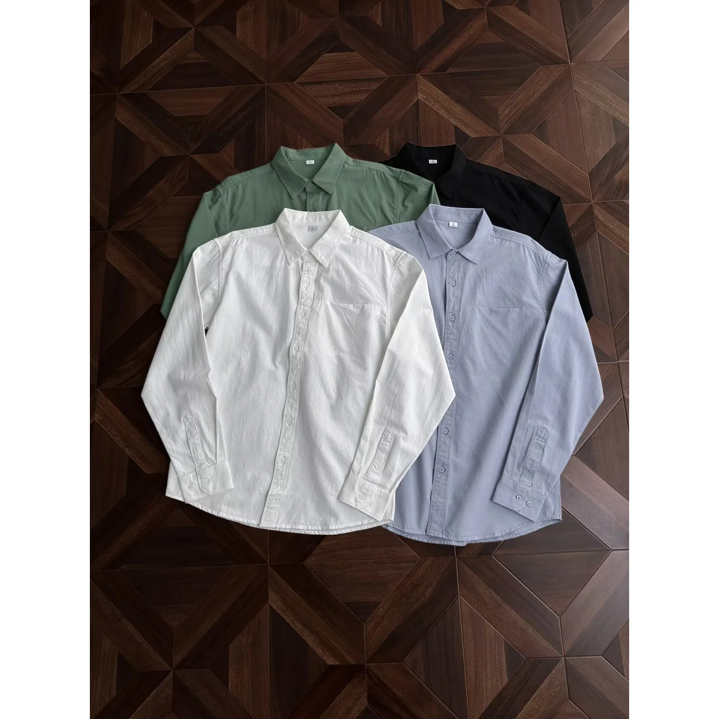 Japanese Style Long Sleeve Pocket Shirt Men's Casual Loose Commute Inner Wear White Shirt Breathable Sun Protection Regular Fit
Japanese Style Long Sleeve Pocket Shirt Men's Casual Loose Commute Inner Wear White Shirt Breathable Sun Protection Regular Fit