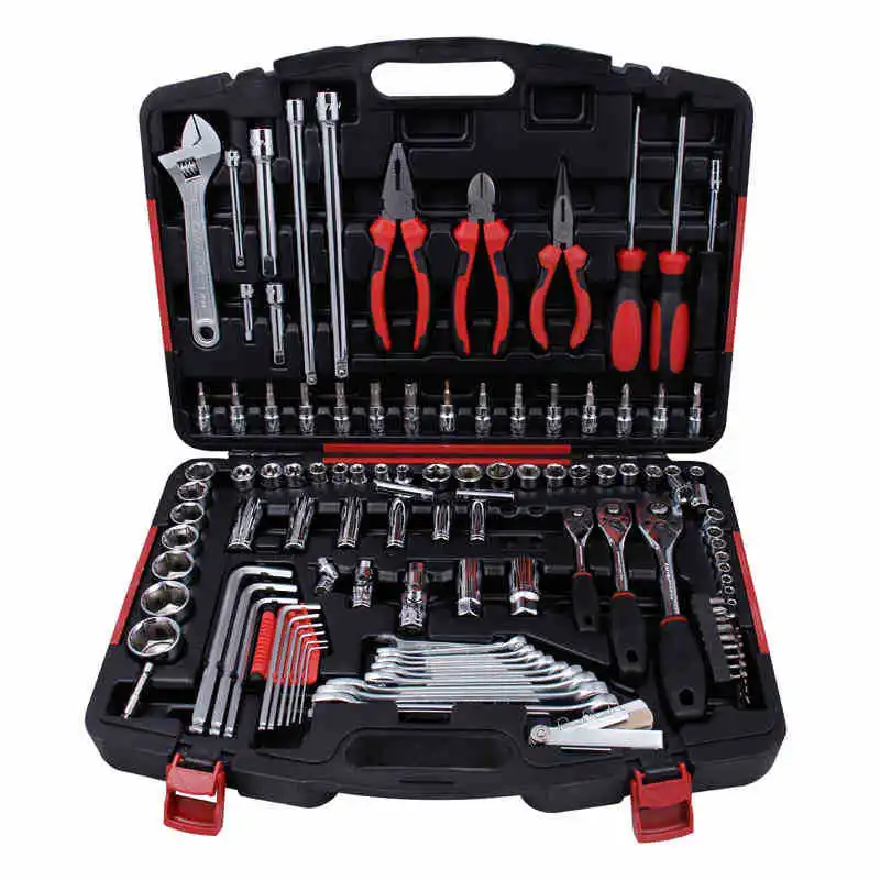 120Pcs Auto Repair Tool Set Multifunctional Car Maintenance Combination Kit Ratchet Socket Wrench Screwdriver Pliers Hand Tools
120Pcs Auto Repair Tool Set Multifunctional Car Maintenance Combination Kit Ratchet Socket Wrench Screwdriver Pliers Hand Tools