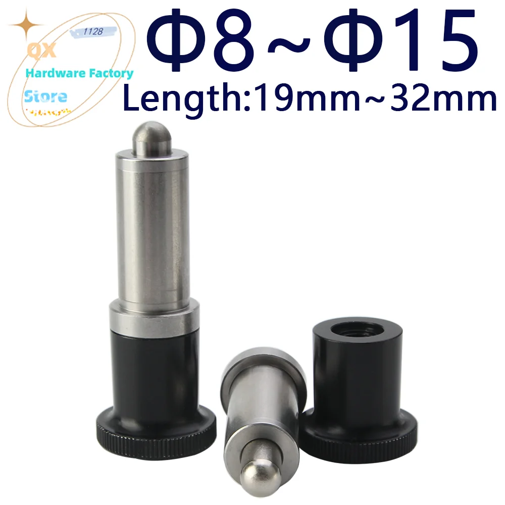 M3/M5/M6/M8 Металлический индексный плунжер с тонкой резьбой QX245 Выдвижной плунжер из нержавеющей стали/нержавеющей стали Индексирующий плунжер
M3/M5/M6/M8 Металлический индексный плунжер с тонкой резьбой QX245 Выдвижной плунжер из нержавеющей стали/нержавеющей стали Индексирующий плунжер