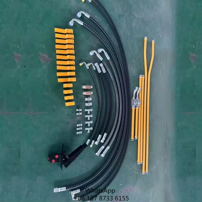 PC45 Мини-экскаватор Комплекты вспомогательных труб Гидравлический камнебойник Комплекты трубопроводов с молотком
PC45 Мини-экскаватор Комплекты вспомогательных труб Гидравлический камнебойник Комплекты трубопроводов с молотком