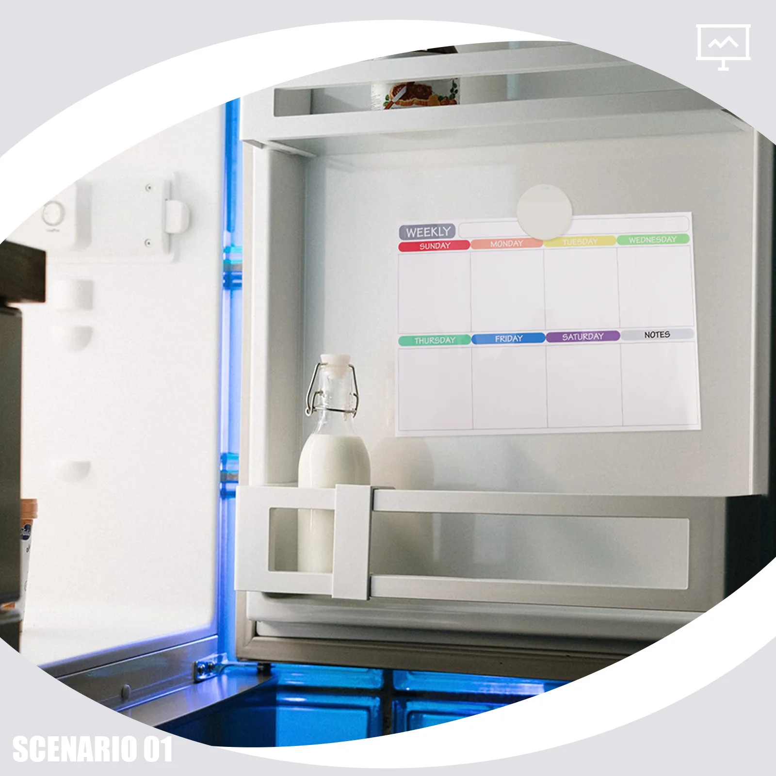 1Set Magnetic Fridge Calendar Refrigerator Whiteboard Erasable Meal Planner Meal Menu Diet Tracker Magnetic Note Board
1Set Magnetic Fridge Calendar Refrigerator Whiteboard Erasable Meal Planner Meal Menu Diet Tracker Magnetic Note Board