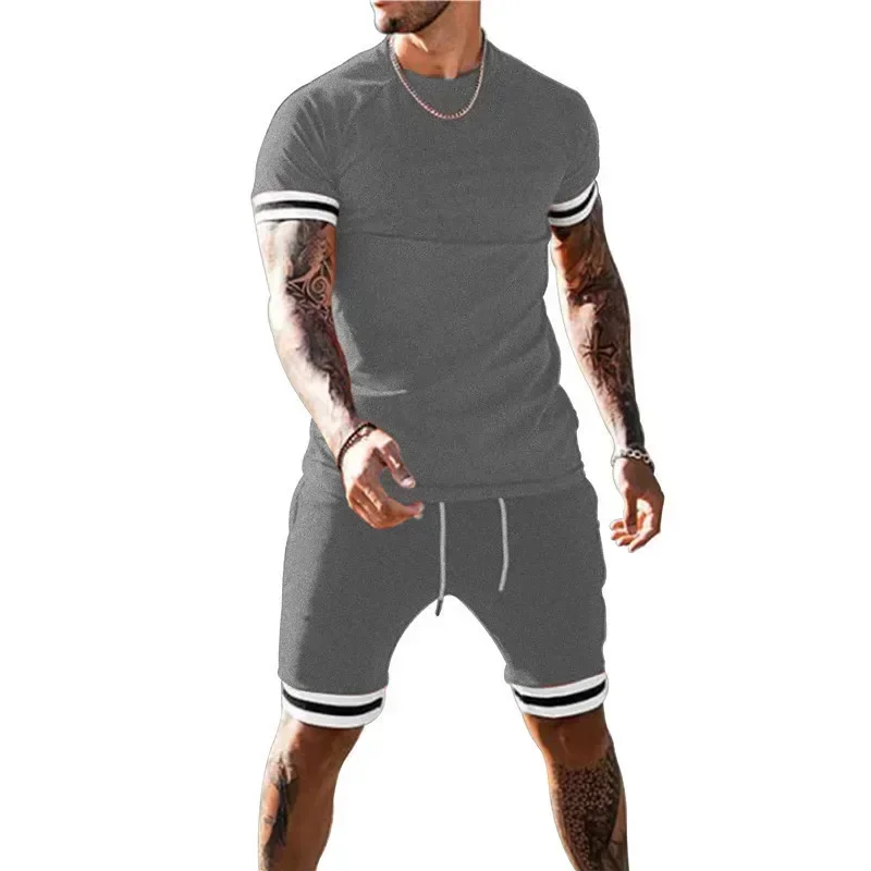 EUROPEAN AND AMERICAN MEN'S SUMMER MEN'S LOOSE SET SHORT SLEEVED SHORTS SPORTS CASUAL ROUND NECK TWO-PIECE SET MEN'S S-3XL
EUROPEAN AND AMERICAN MEN'S SUMMER MEN'S LOOSE SET SHORT SLEEVED SHORTS SPORTS CASUAL ROUND NECK TWO-PIECE SET MEN'S S-3XL