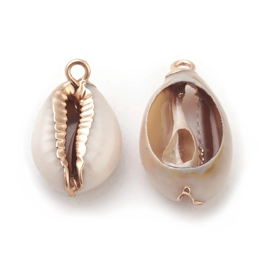 20pcs Electroplate Cowrie Shell Pendants For Bracelet Necklace Jewelry making DIY Crafts Decor,Hole: 1.8mm
20pcs Electroplate Cowrie Shell Pendants For Bracelet Necklace Jewelry making DIY Crafts Decor,Hole: 1.8mm