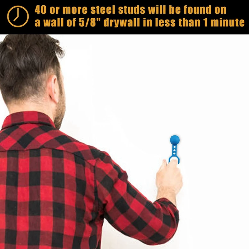 New Stud Finder Wall Scanner,27 Pounds Pull Magnetic Power,No Batteries Required Wall Stud Finder Stud Finder for Drywall A
New Stud Finder Wall Scanner,27 Pounds Pull Magnetic Power,No Batteries Required Wall Stud Finder Stud Finder for Drywall A