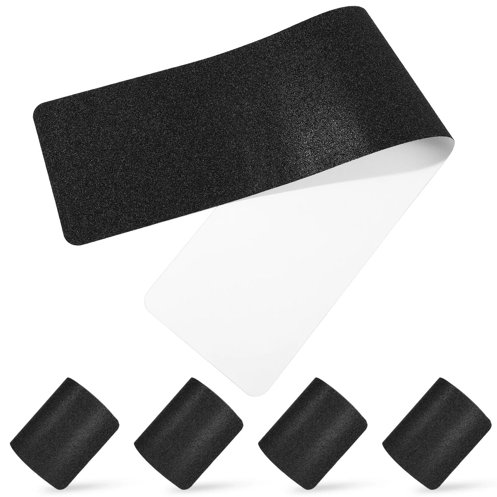 5pcs Black PVC Anti-slip Stair Treads 6x30in Non-slip Surface Wear Resistance Noise Reduction Self-adhesive Backing Stair Grips
5pcs Black PVC Anti-slip Stair Treads 6x30in Non-slip Surface Wear Resistance Noise Reduction Self-adhesive Backing Stair Grips