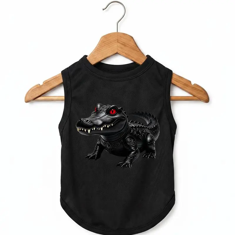 Summer Dog Vest Alligator Print, Breathable Pet Shirt, Quick Dry Puppy Tank Top
Summer Dog Vest Alligator Print, Breathable Pet Shirt, Quick Dry Puppy Tank Top