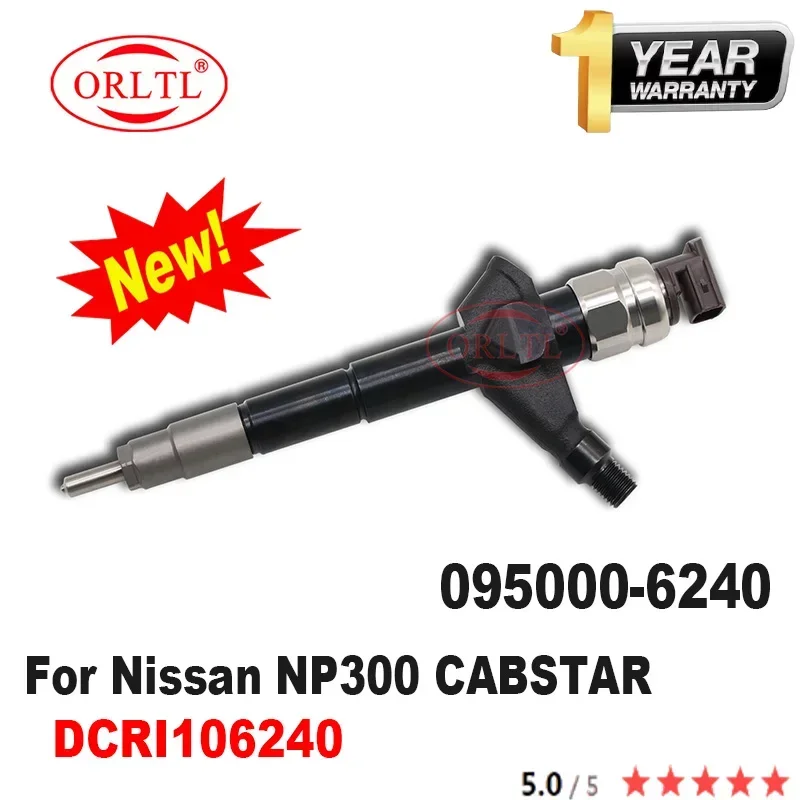 НОВИНКА 095000 -6240 DCRI 106240 Дизельная топливная форсунка Common Rail 095000 6240 0950006240 Для Nissan NP300 CABSTAR
НОВИНКА 095000 -6240 DCRI 106240 Дизельная топливная форсунка Common Rail 095000 6240 0950006240 Для Nissan NP300 CABSTAR