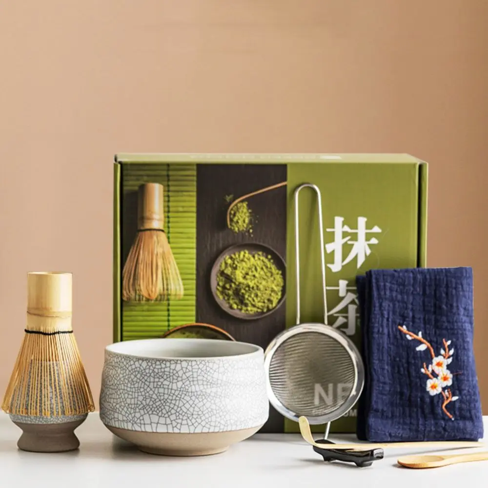 8Pcs New Ceramic Japanese Matcha Set Reusable with Pouring Spout Matcha Whisk Set Matcha Making Kit Matcha Equipment
8Pcs New Ceramic Japanese Matcha Set Reusable with Pouring Spout Matcha Whisk Set Matcha Making Kit Matcha Equipment