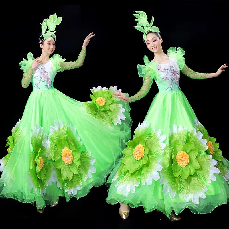 Woman Classic Spain Spanish Dance Dress Chorus Stage Performance Wear Opening Dancing
Woman Classic Spain Spanish Dance Dress Chorus Stage Performance Wear Opening Dancing