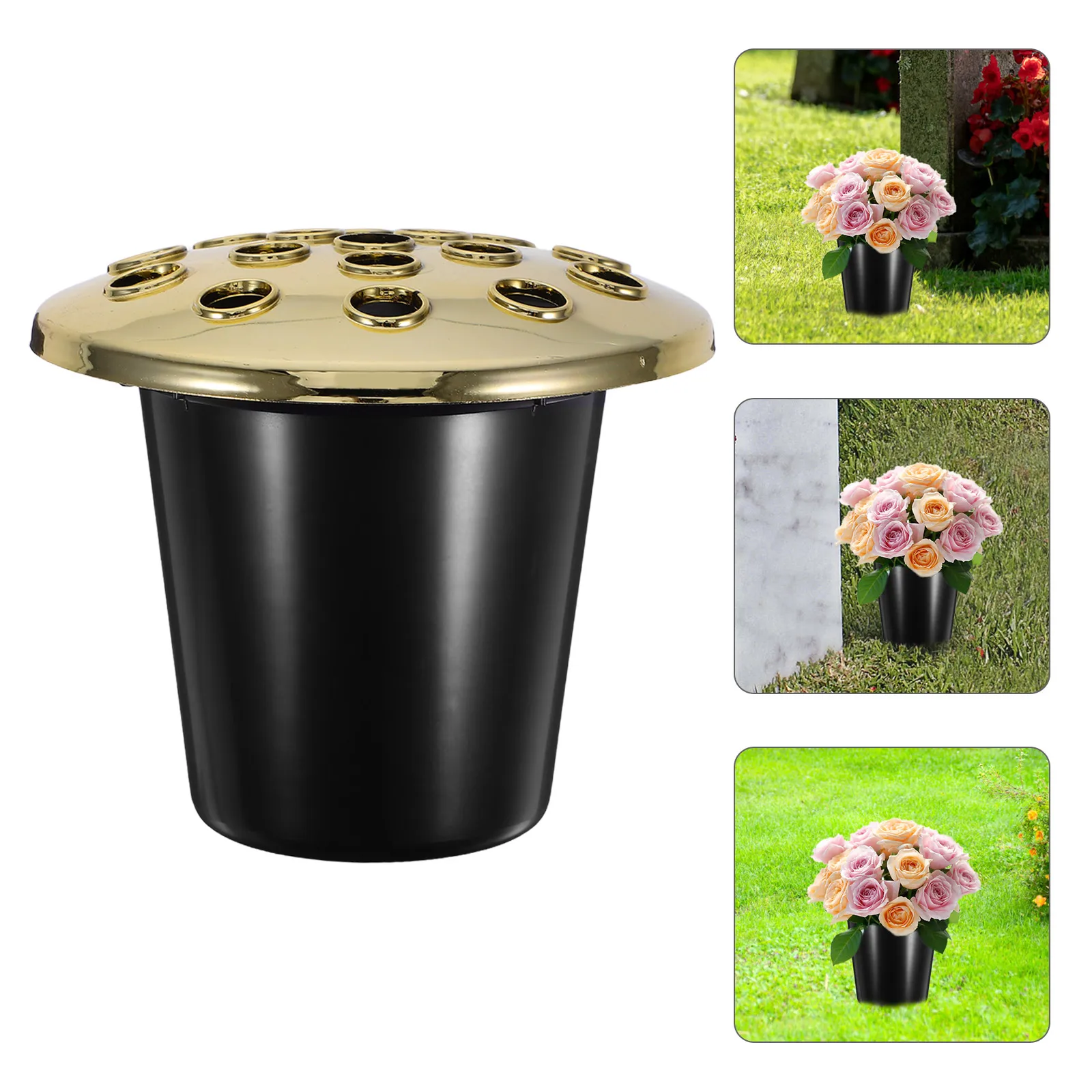 Funeral Flower Pot Atificial Flowers Vase Inserts Artificial Holder Cemetery Vases Cone Pots Decorations Floral Arrangement
Funeral Flower Pot Atificial Flowers Vase Inserts Artificial Holder Cemetery Vases Cone Pots Decorations Floral Arrangement