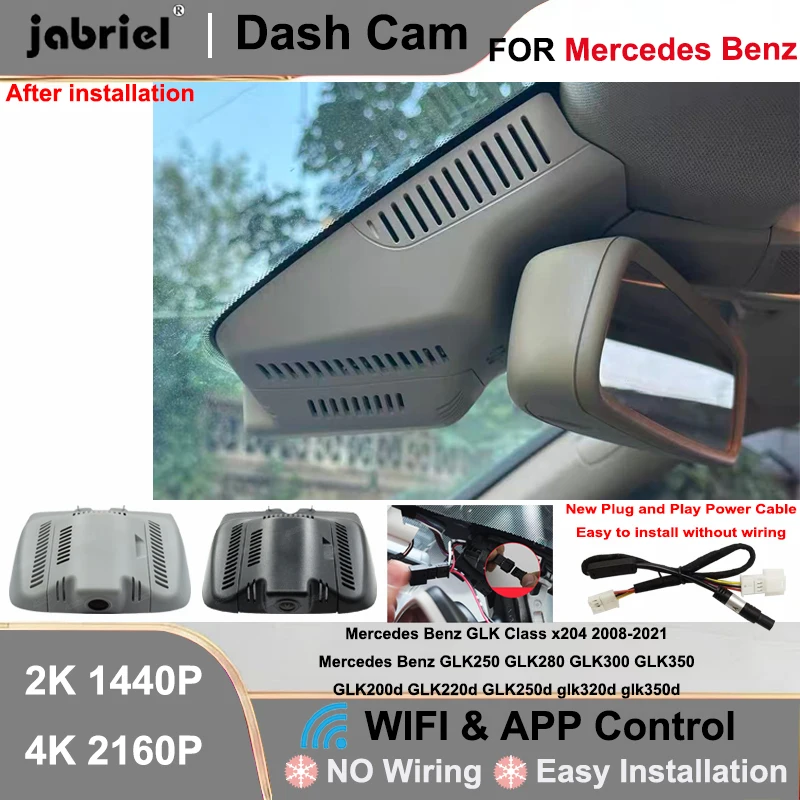 Dash Cam 2K 4K Wifi Camera DVR For Mercedes Benz GLK Class x204 glk 250 280 300 350 200d 220d 250d 320d 350d 2008-2021 Car DVR
Dash Cam 2K 4K Wifi Camera DVR For Mercedes Benz GLK Class x204 glk 250 280 300 350 200d 220d 250d 320d 350d 2008-2021 Car DVR