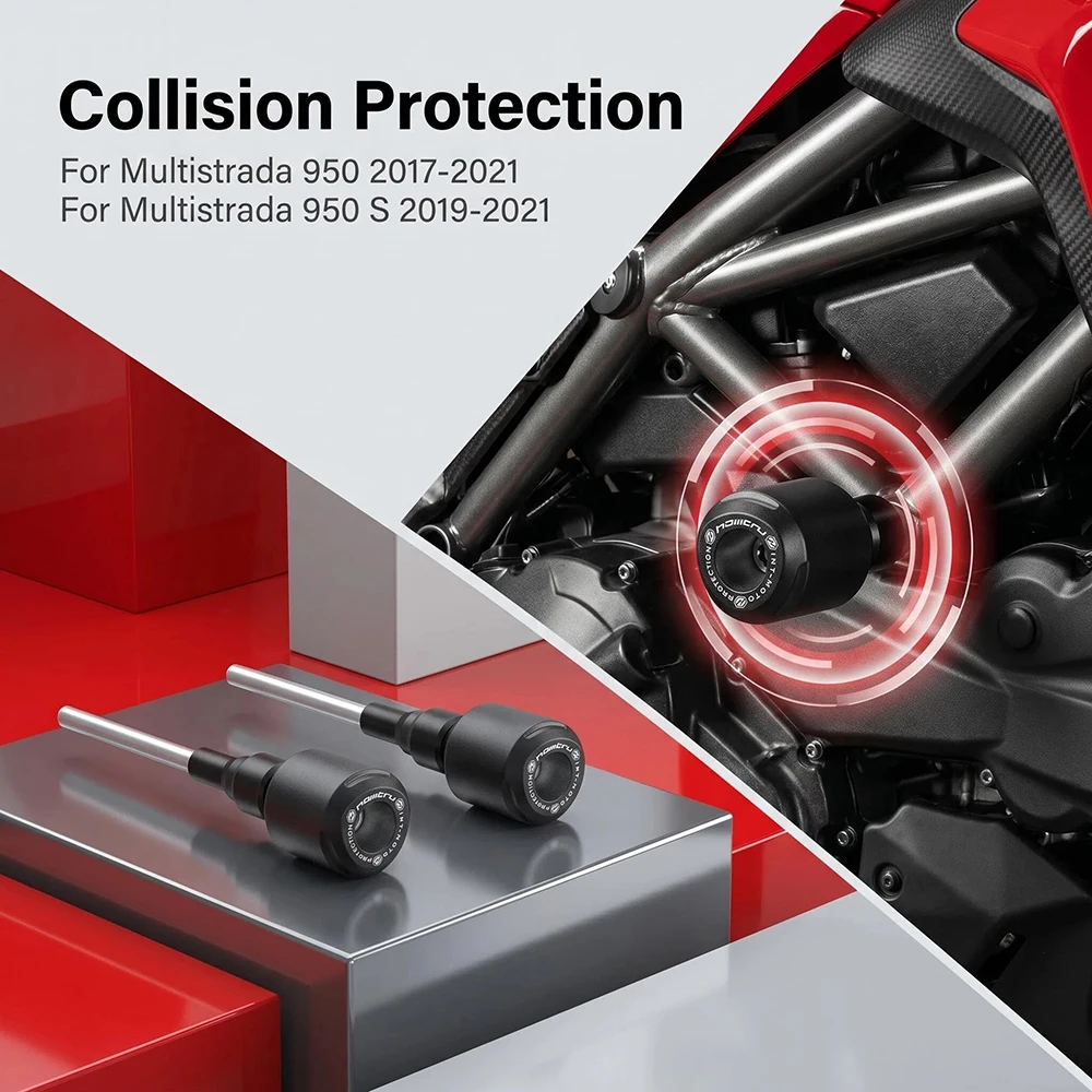 Motorcycle Falling Crash Protector For Ducati Multistrada 950 S 2017-2021 Guards Engine Crash Bobbins
Motorcycle Falling Crash Protector For Ducati Multistrada 950 S 2017-2021 Guards Engine Crash Bobbins