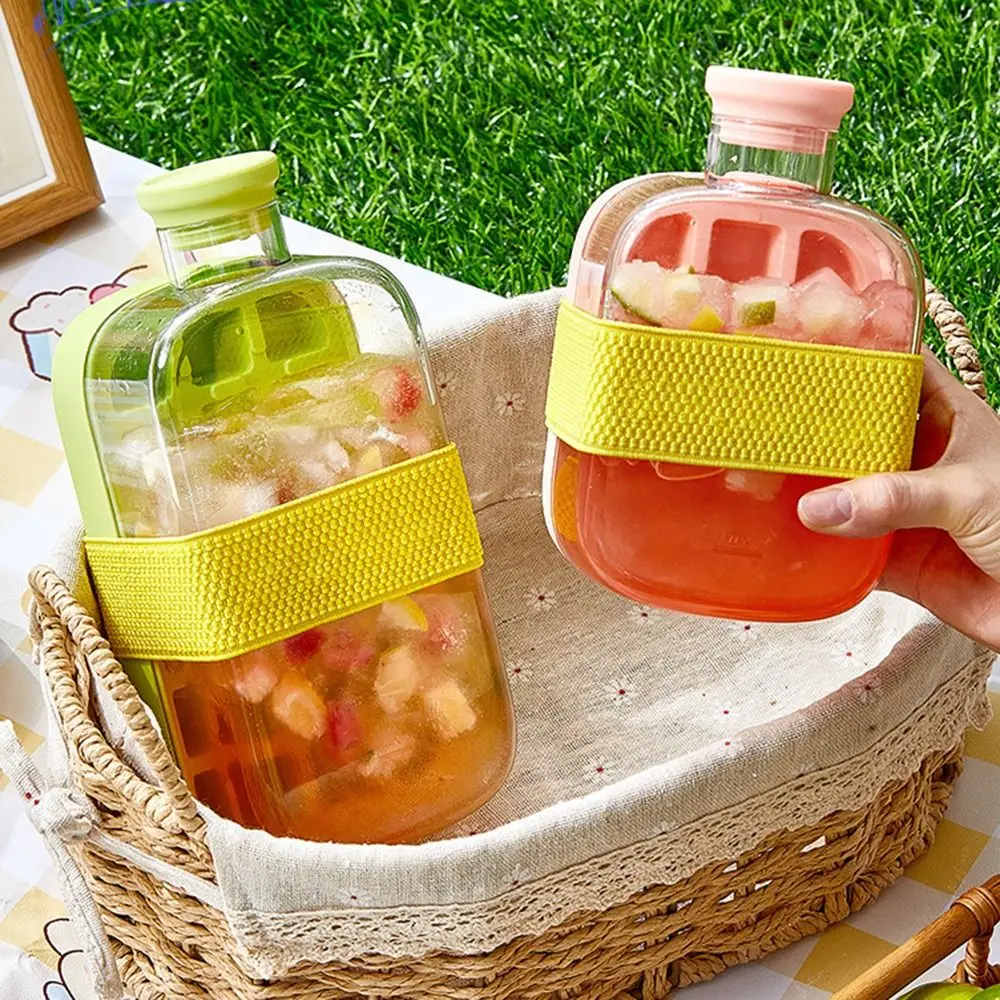 Safe 2 in 1 Ice Cube Water Bottle 12/18 Grids Reusable Ice Cube Molds Portable Silicone Ice Cube Kettle Bar
Safe 2 in 1 Ice Cube Water Bottle 12/18 Grids Reusable Ice Cube Molds Portable Silicone Ice Cube Kettle Bar