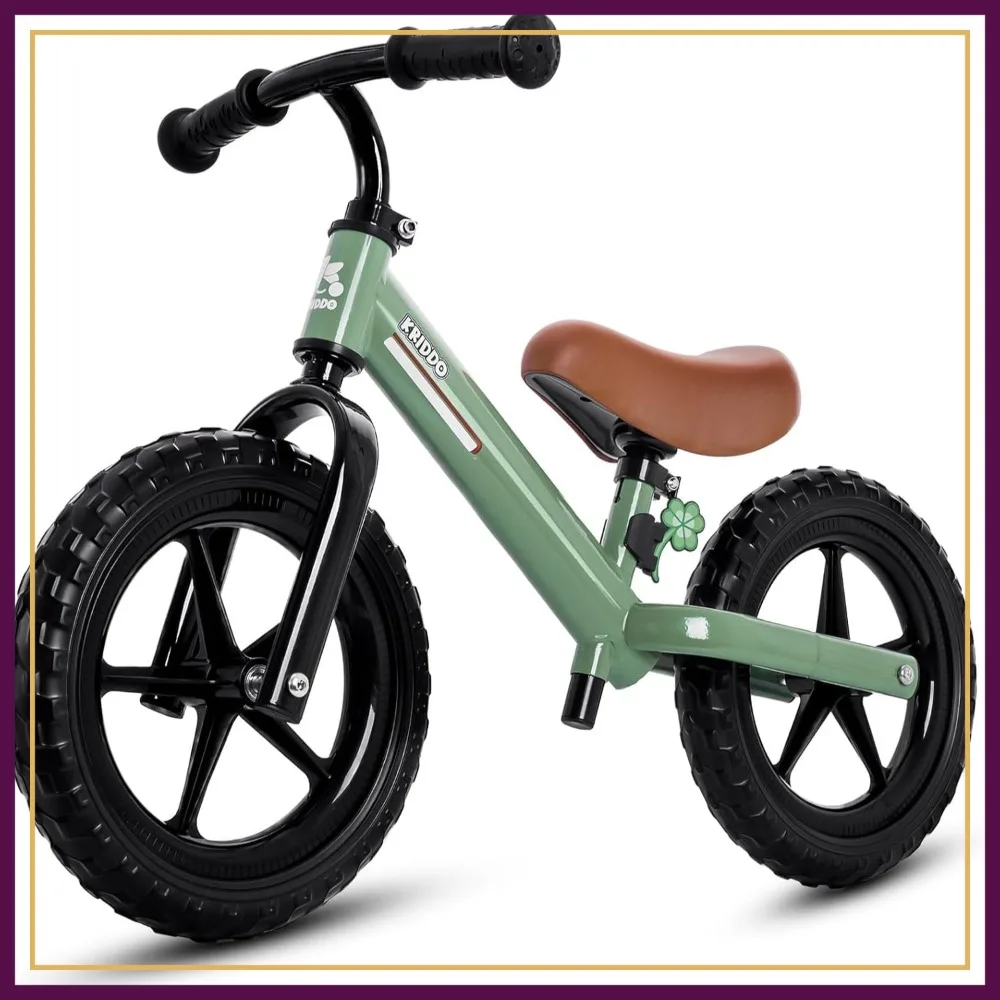 Toddler Balance Bike for 2-5 Years Old, Dual Bearing for Smoother Riding, Adjustable Seat & Handlebar
Toddler Balance Bike for 2-5 Years Old, Dual Bearing for Smoother Riding, Adjustable Seat & Handlebar