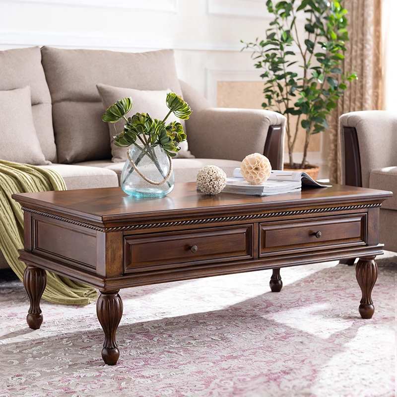 American Center Wood Coffee Table Retro Locker Living Room Small Side Table Luxury Design Modern Simple Apartment Home Furniture
American Center Wood Coffee Table Retro Locker Living Room Small Side Table Luxury Design Modern Simple Apartment Home Furniture