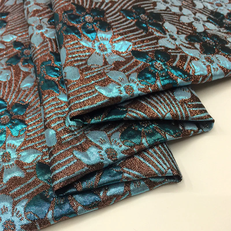 Dress Bag Cheongsam Cloth for Sewing Diy Material Jacquard Brocade Bronzing Fabric European Brand Fashion Design fabric
Dress Bag Cheongsam Cloth for Sewing Diy Material Jacquard Brocade Bronzing Fabric European Brand Fashion Design fabric