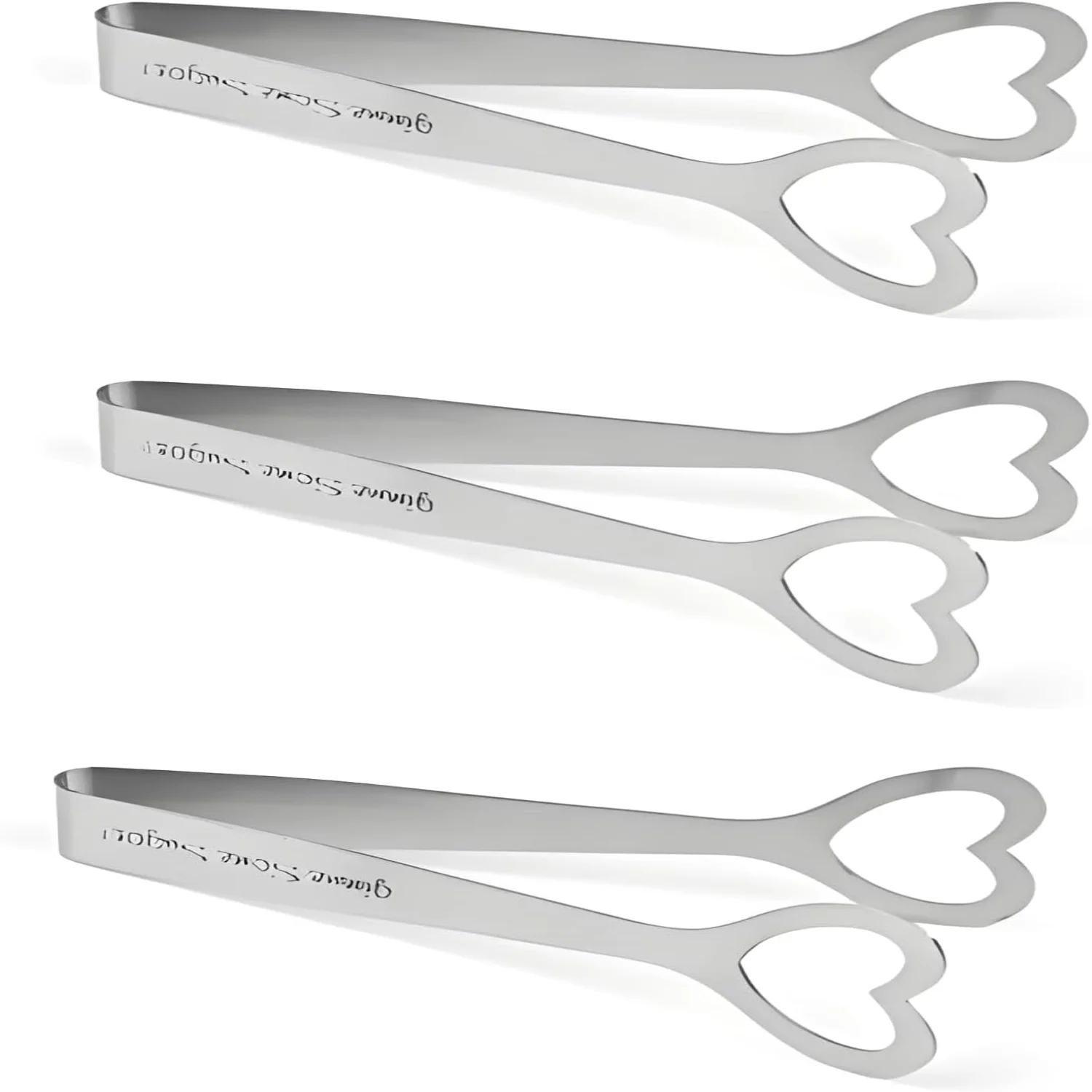 Sugar Tongs Set of ,Stainless Steel Shape of Heart Sugar Cube Tongs,Also used as ICE Tongs Kitchen Clips Food Tongs Perfect for
Sugar Tongs Set of ,Stainless Steel Shape of Heart Sugar Cube Tongs,Also used as ICE Tongs Kitchen Clips Food Tongs Perfect for