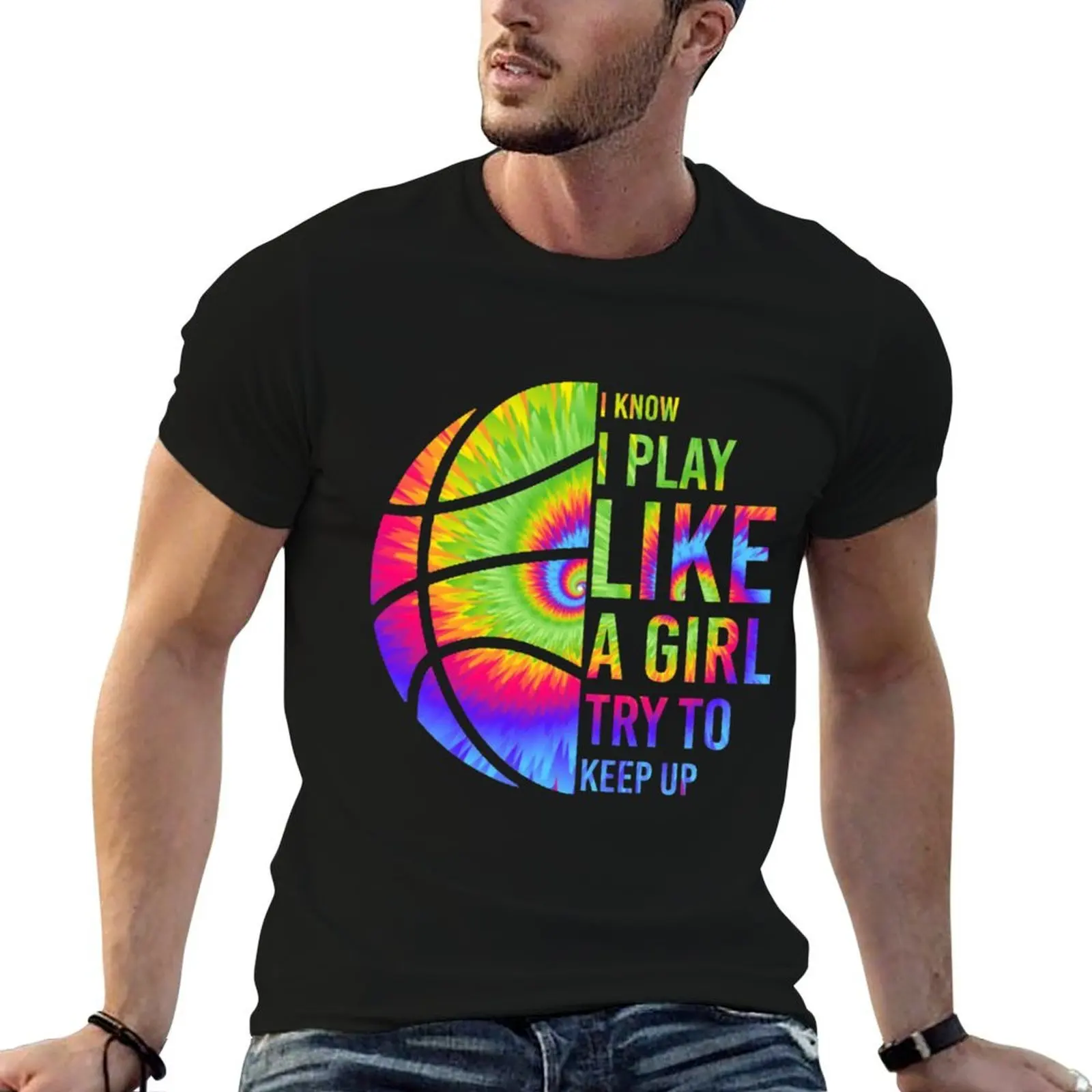 I Know I Play Like A Girl Basketball Try To Keep Up T-Shirt funny t shirts dark humor cotton tshirt 100% T-Shirt
I Know I Play Like A Girl Basketball Try To Keep Up T-Shirt funny t shirts dark humor cotton tshirt 100% T-Shirt