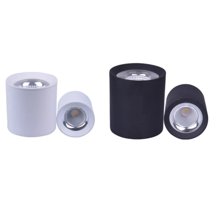 Surface Mounted Cylindrical LED COB Downlight Round 9W 12W 15W 18W 110V 220V LED Ceiling Bulbs Lamp Spot Light LED Downlight
Surface Mounted Cylindrical LED COB Downlight Round 9W 12W 15W 18W 110V 220V LED Ceiling Bulbs Lamp Spot Light LED Downlight