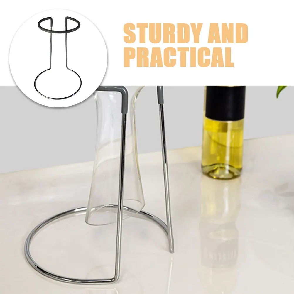 2pcs Glass Rack Metal Cup Holder Goblet Hanging Stand Iron Storage Organizer for Wine Cups Grey Durable Carbon Steel for Wine
2pcs Glass Rack Metal Cup Holder Goblet Hanging Stand Iron Storage Organizer for Wine Cups Grey Durable Carbon Steel for Wine