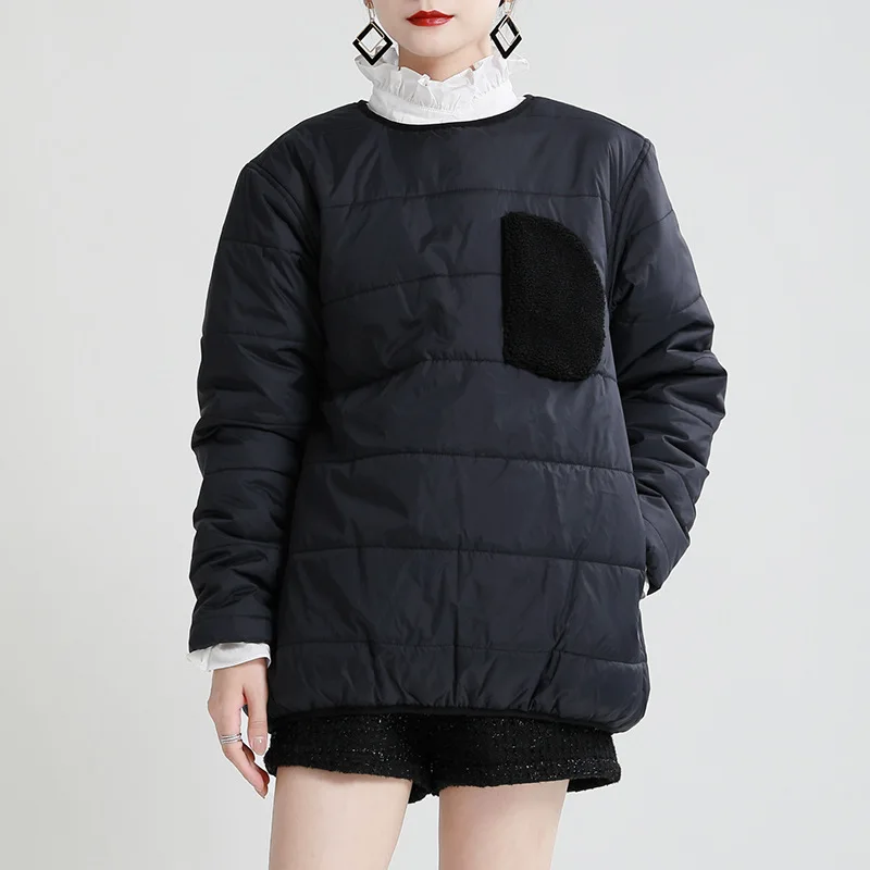 Johnature Winter Pullover Thicken Hoodies For Women 2024 New Casual All Match Warm Patchwork Polar Fleece Pockets Sweatshirts
Johnature Winter Pullover Thicken Hoodies For Women 2024 New Casual All Match Warm Patchwork Polar Fleece Pockets Sweatshirts
