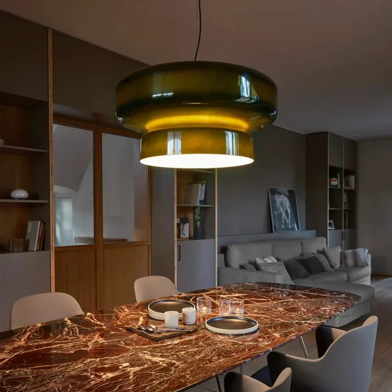 SANDYHA Spanish Restaurant LED Hanging Chandelier Colored Glass Lampshade Pendant Lights for Living Room Bedroom Bar Decor Light
SANDYHA Spanish Restaurant LED Hanging Chandelier Colored Glass Lampshade Pendant Lights for Living Room Bedroom Bar Decor Light